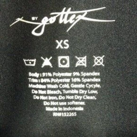 X by Gottex Black Funnel Neck Pullover Jacket - Picture 8 of 8